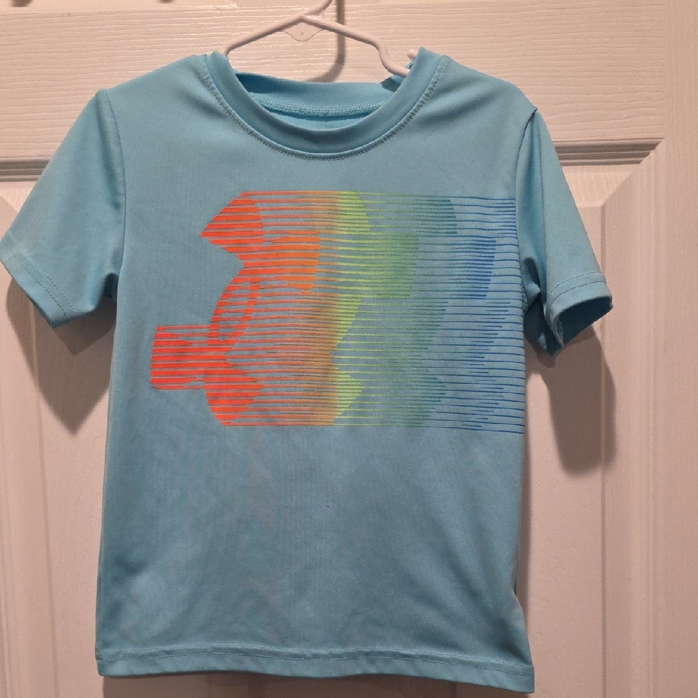 Under Armour Kids Blue Graphic T-Shirt